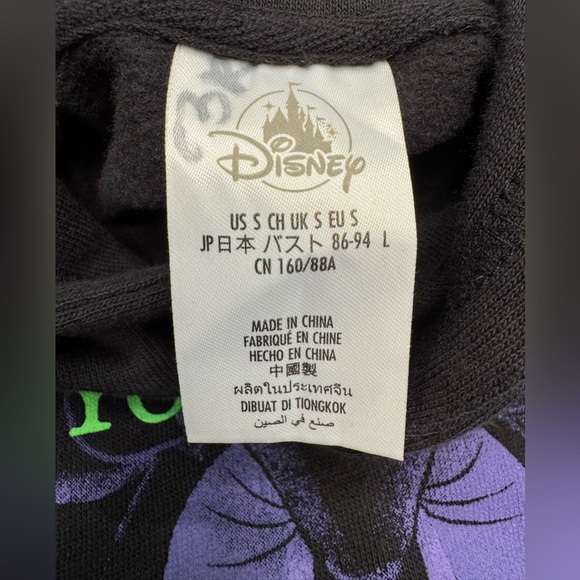 Disney Halloween Minnie “Haunt You Later” Black Hoodie Dress – Size S - Picture 6 of 7